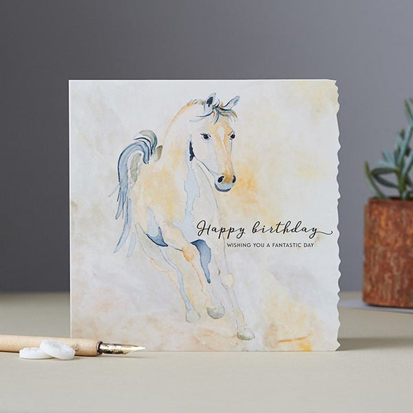 'Fantastic Day' Horse Birthday Card - Gallop Guru