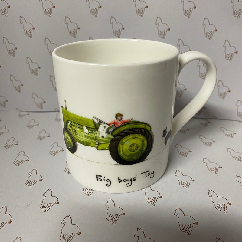Big Boys Toys Fine Bone China Mug - Gallop Guru