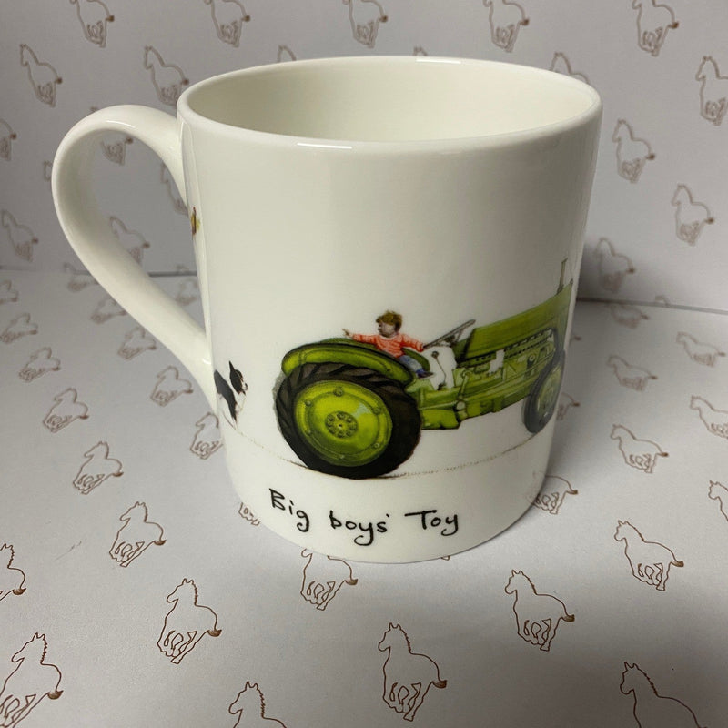 Big Boys Toys Fine Bone China Mug - Gallop Guru
