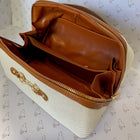 Canvas Toiletries with Snaffle Detail - Gallop Guru