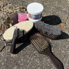 Deluxe Wooden Mane and Tail Brush - Gallop Guru