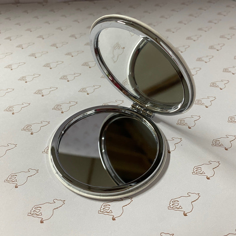 "For Fox Sake" Compact or Handbag Mirror - Gallop Guru
