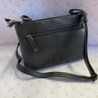Genuine Leather Snaffle Detail Handbag with Cross Body Strap - Gallop Guru