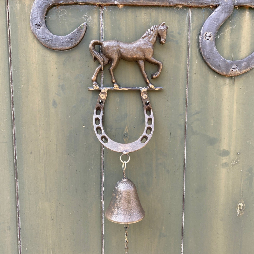 Horse and Horseshoe Wall Bell – Gallop Guru