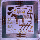Horse Themed Pink Square Scarf - Gallop Guru