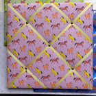Horses Print Pin or Notice Board - Gallop Guru