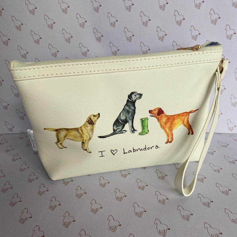 "I Love Labradors" Makeup Bag - Gallop Guru