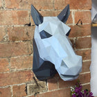 Origami Horse Head Wall Art - Gallop Guru