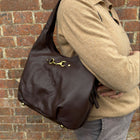 Slouch Leather Shoulder Bag - Gallop Guru