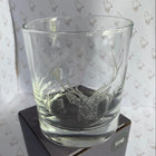 Stag Head Etched Glass - Gallop Guru