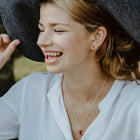Sterling Silver and Enamel Wellington Boot Studs - Gallop Guru