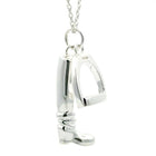 Supersize Boot and Stirrup Necklace - Gallop Guru