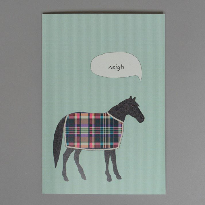 A Horse Says Neigh Card - Gallop Guru