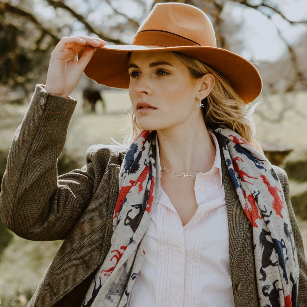 GALLO GALLO border archive scarf muffler y2k border archive scarf