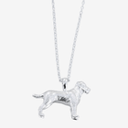 Classic Labrador Silver Necklace - Gallop Guru