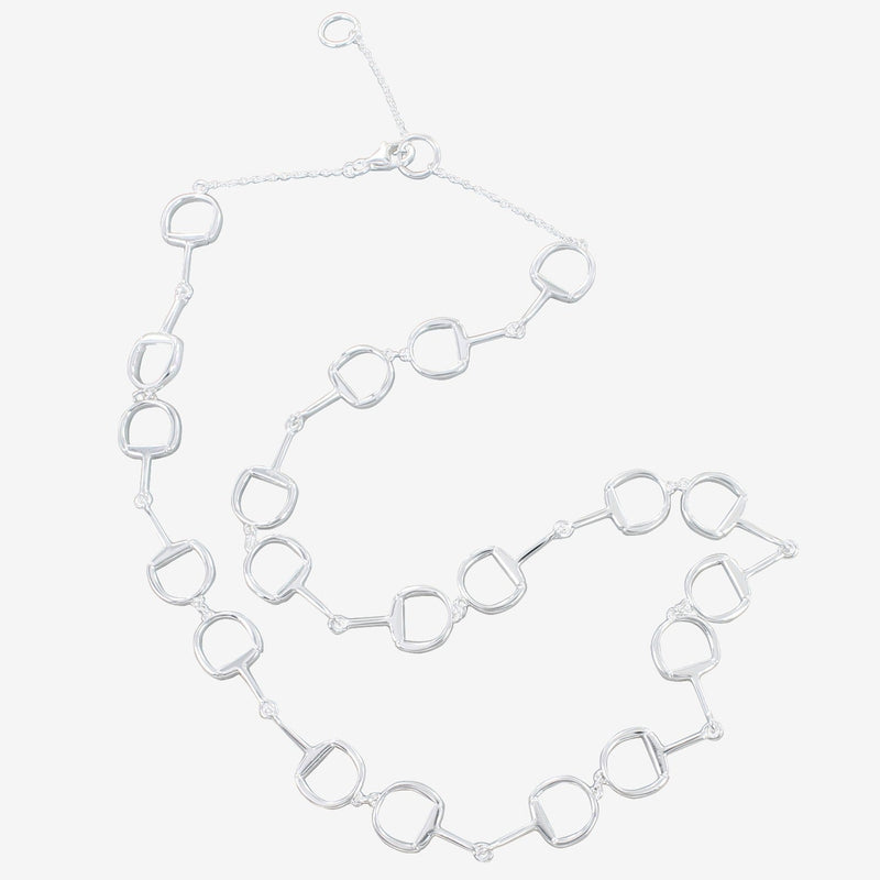 Continuous Snaffle Detail Necklace - Gallop Guru