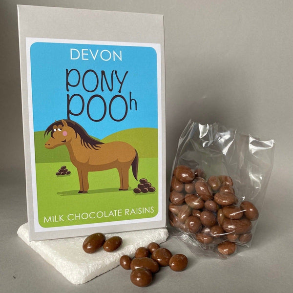 Devon Pony Poo Milk Chocolate Raisins - Gallop Guru