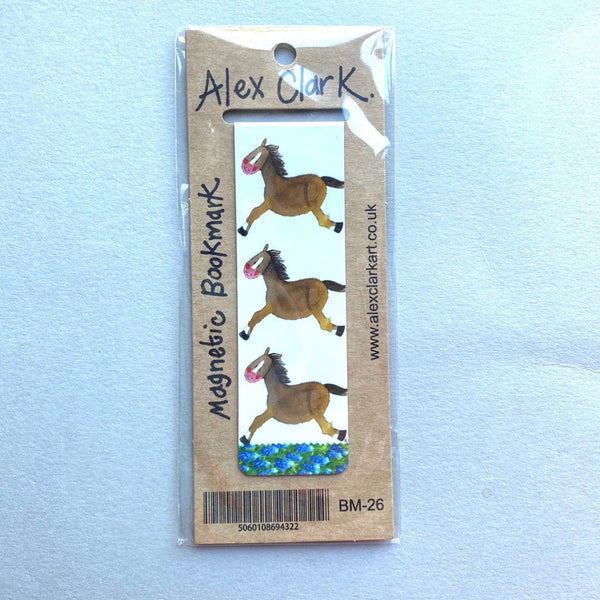 Galloping Horse Design Magnetic Bookmark by Alex Clark - Gallop Guru