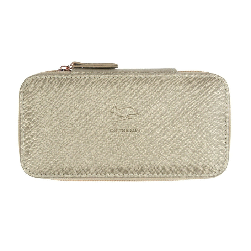 Hare Leather and Suede Jewellery Case by Sophie Allport - Gallop Guru
