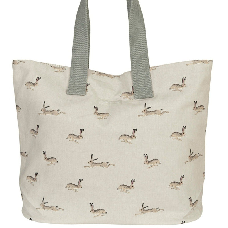 Hare Print Everyday Bag by Sophie Allport - Gallop Guru