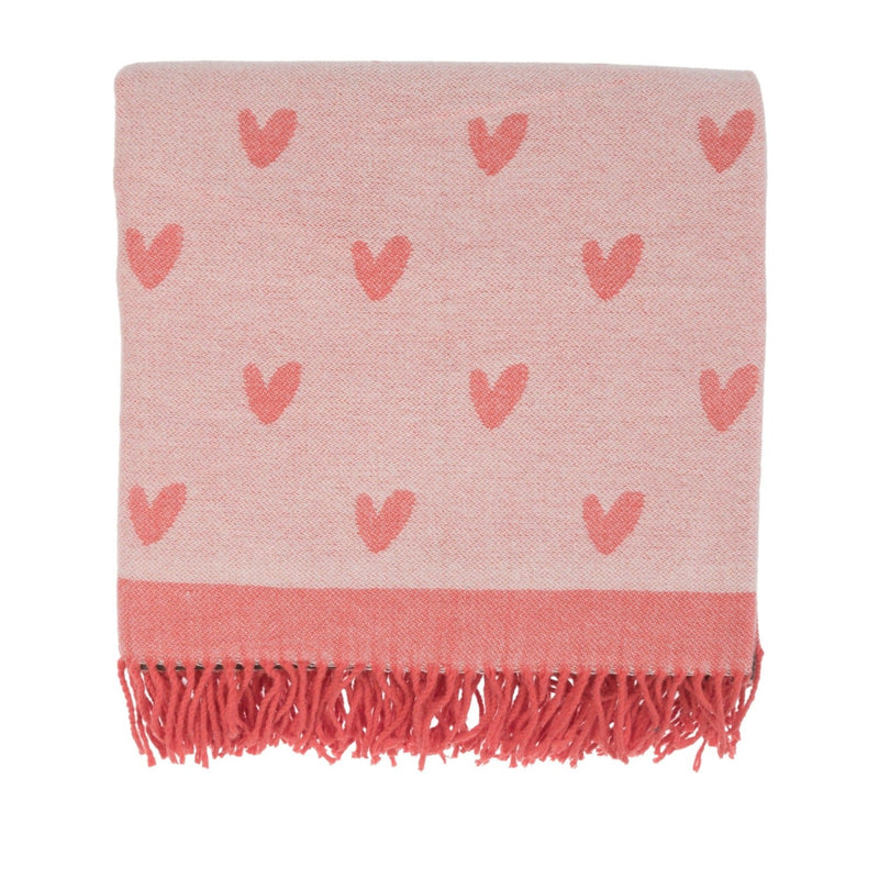 "Hearts" Picnic Blanket by Sophie Allport - Gallop Guru