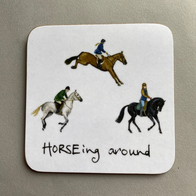 "Horseing Around" Coaster - Gallop Guru