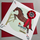 'Jump for Joy' Horse Design Birthday Card - Gallop Guru