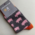 Ladies' Pig Cotton Socks - Gallop Guru