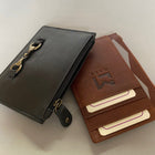 Leather Snaffle Detail Coin and Card Purse with RFID Technology - Gallop Guru