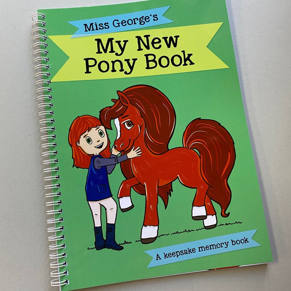 Miss George's "My New Pony Book" - A Record and Memory Book - Gallop Guru