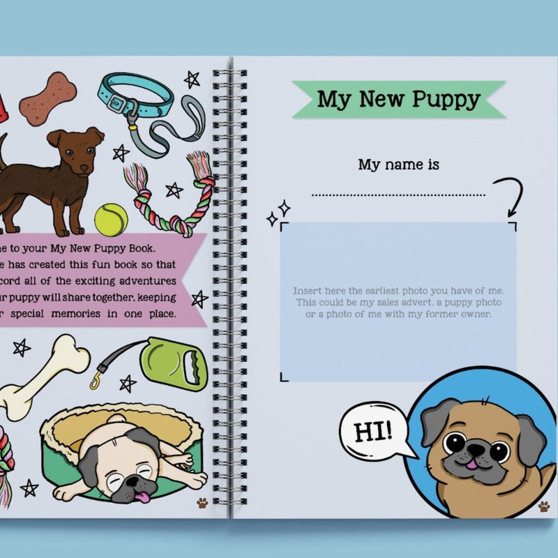 Miss George's "My New Puppy Book" -A Record and Memory Book - Gallop Guru