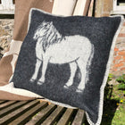 Pure New Wool Moorland Pony Cushion - Gallop Guru