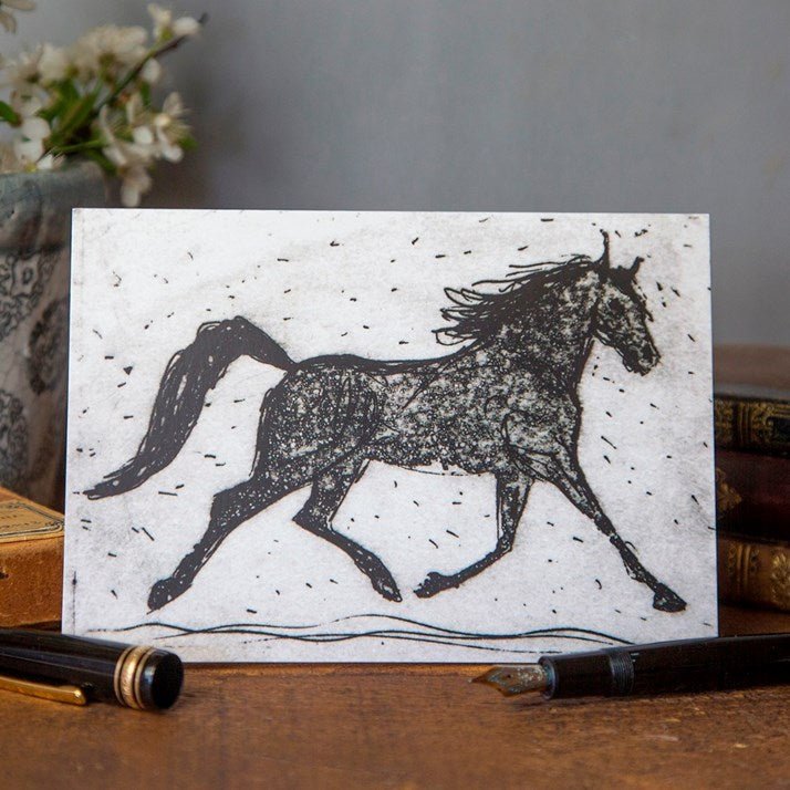 'Soaring' Horse Card - Gallop Guru