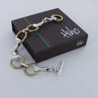 Sterling Silver Stirrup and Horsehead Stud Earrings by Hiho