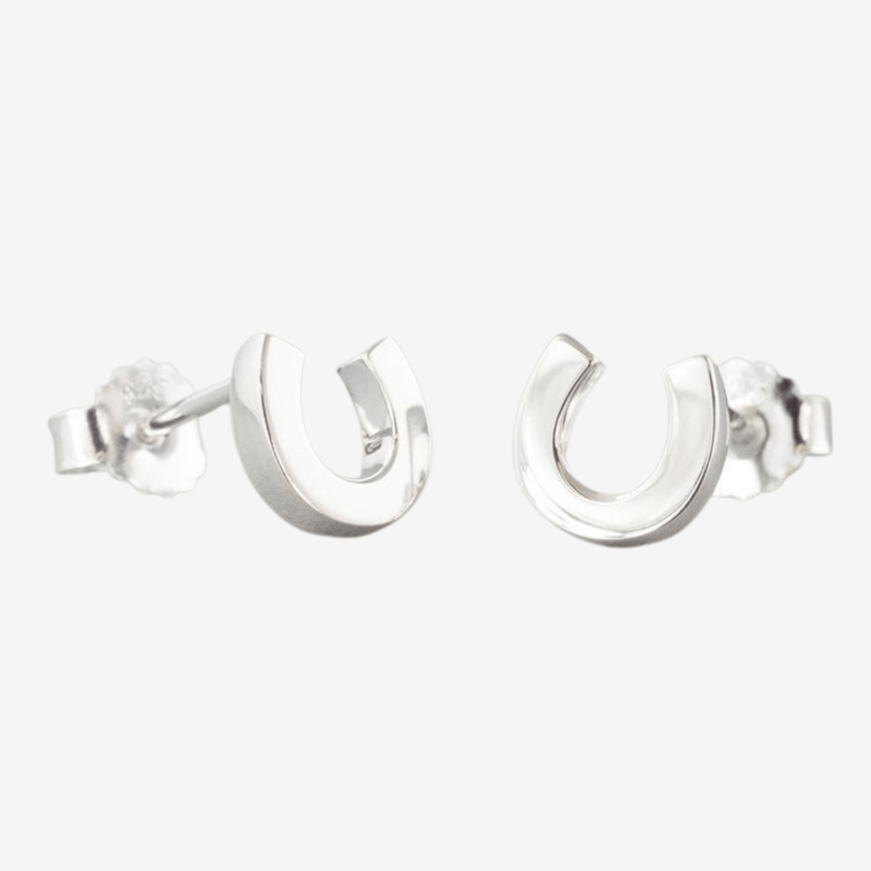 Solid sterling silver hot sale stud earrings