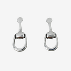 Sterling Silver Half Snaffle Earrings by Hiho - Gallop Guru