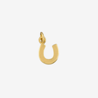 Sterling Silver and Gold Plated Classic Horseshoe Equestrian Charm - Gallop Guru