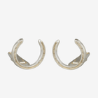 Sterling Silver Horseshoe Cufflinks by Hiho