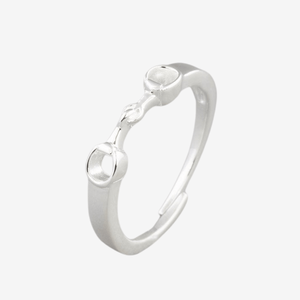 Sterling Silver Snaffle Ring