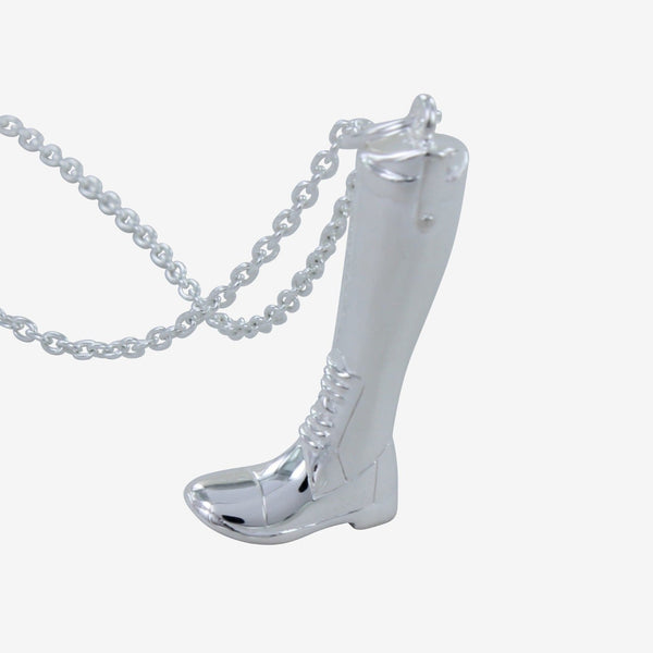 Sterling Silver Large Riding Boot Charm