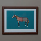 Tartan Horse Print - Gallop Guru