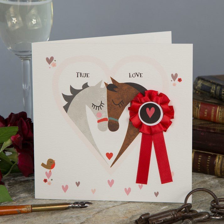 True Love Horse Design Card - Gallop Guru