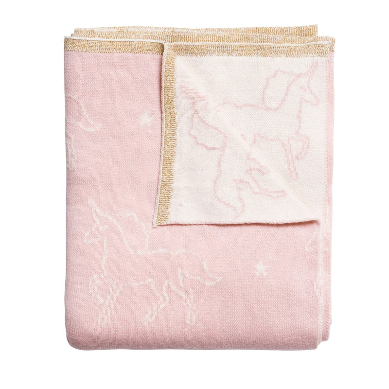 Unicorn Baby Blanket by Sophie allport - Gallop Guru